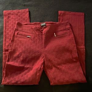 Soho Apparel LTD - Burgundy Slacks